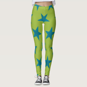 Golden Stars Muster 20 Leggings