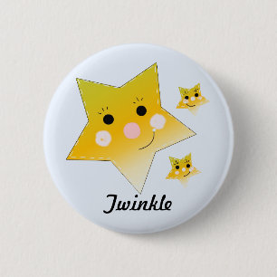 Golden Stars - Twinkle Button
