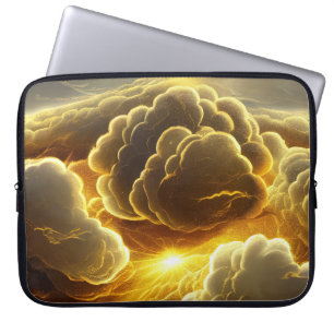GOLDEN STORM CLOUUDS LAPTOPSCHUTZHÜLLE