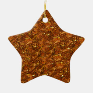 Golden Sun Star Ornament