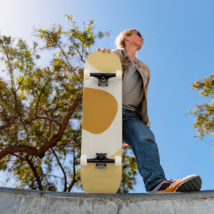 Golden Sun und Wave Halb Pipe Skateboard