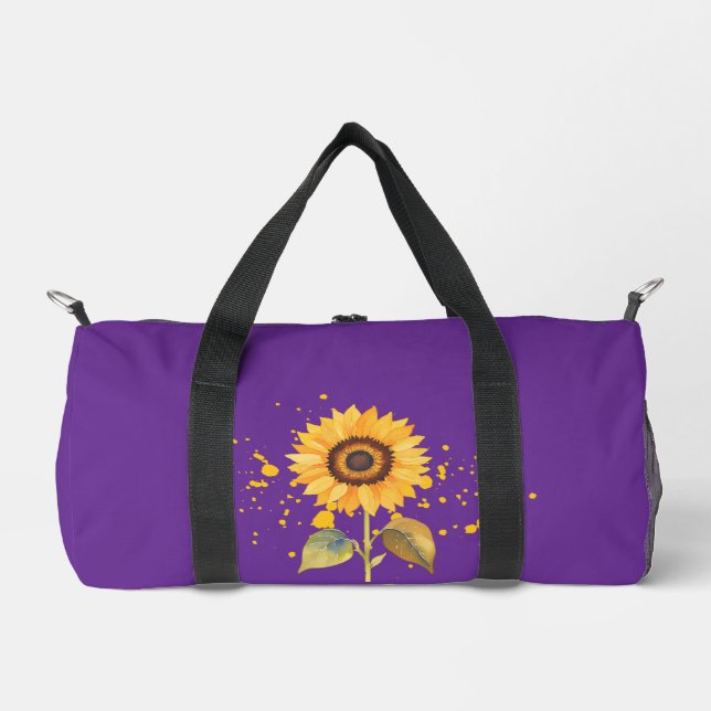Golden Sunburst Duffle Bag (Vorderseite)