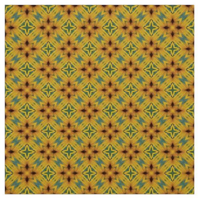 Golden sundance tile Muster Upholsterie Stoff (Muster)