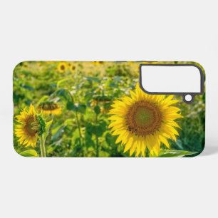 Golden Sunflower Field Samsung Galaxy Fall Hülle