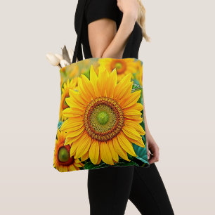 Golden Sunflower Field Serenity Design