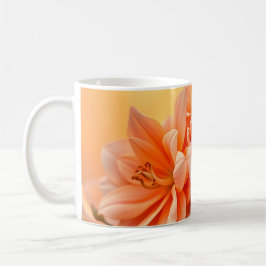 Golden Sunset Floral Watercolor Art Kaffeetasse