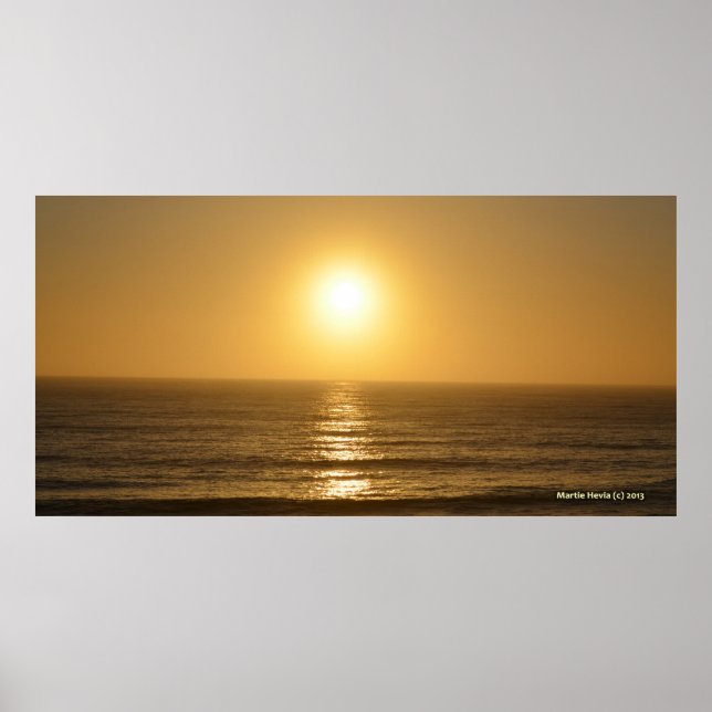 Golden Sunset I - Poster (Vorne)