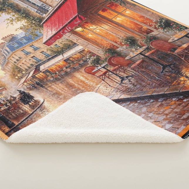 Golden Sunset Light on a Raine Town Café Sherpadecke (3/4)