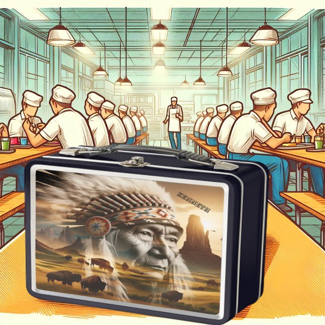 Golden Sunset Warrior Collector Metall Brotdose (Von Creator hochgeladen)