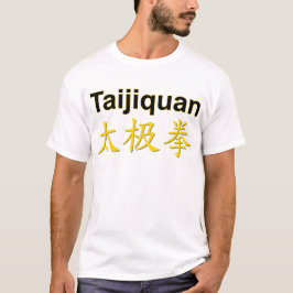 Golden Taijiquan | Tai Chi Chuan Chinesischer Char T-Shirt