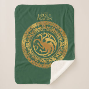 Golden Targaryen Wappen Sherpadecke