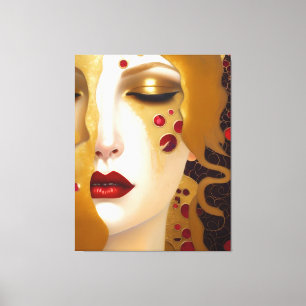 Golden Tears (Freya's Heartache) Reihe 2 Leinwanddruck