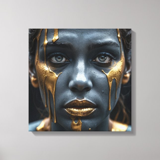Golden Tears Leinwanddruck (Vorderseite)