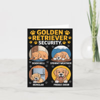 Golden Tee Golden Retriever Sicherheit Lustig