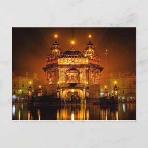 GOLDEN TEMPLE AMRISTAR POSTKARTE