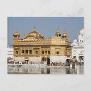 Golden Temple Harmandir Sahib Amritsar Nordindien Postkarte