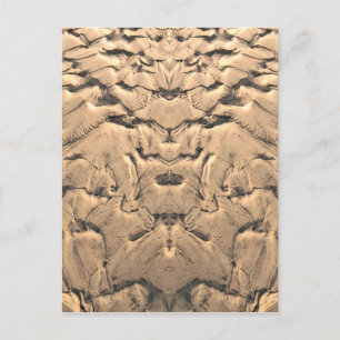 Golden Tidal Sands Postkarte