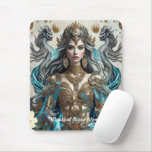 "Golden Tides Rise" Mousepad