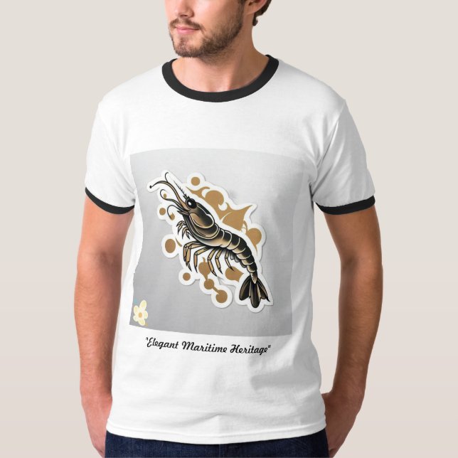"Golden Tides" T-Shirt (Vorderseite)