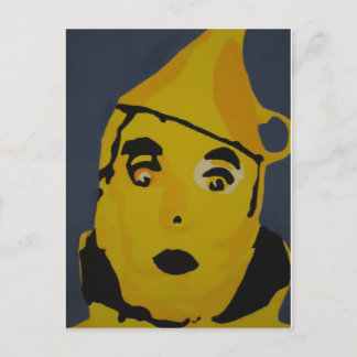 Golden Tin Man Postkarte