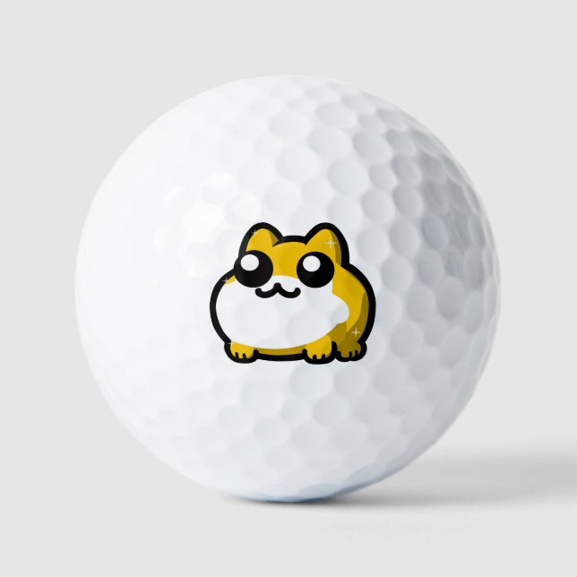Golden Toby Golfball (Vorderseite)
