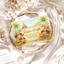 Golden Treasure Pirate Diapper Raffle