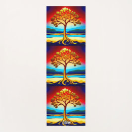 Golden Tree of Life Yoga Mat Yogamatte