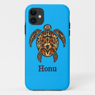 Golden Tribal Hawaiian Sea Turtle Case-Mate iPhone Hülle