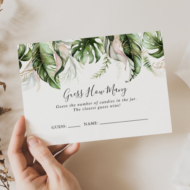 Golden Tropical Greenerenery schätzen, wie viele G Visitenkarte (Von Creator hochgeladen)