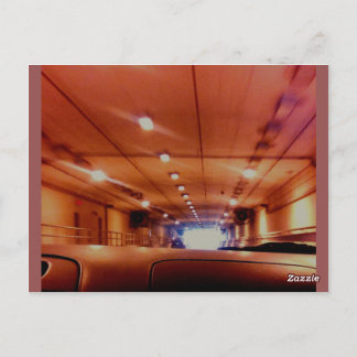 GOLDEN TUNNEL POSTKARTE