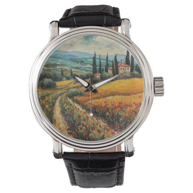 Golden Tuscany Dreams Armbanduhr (Vorderseite)