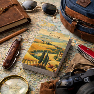 Golden Tuscany Dreams Spielkarten