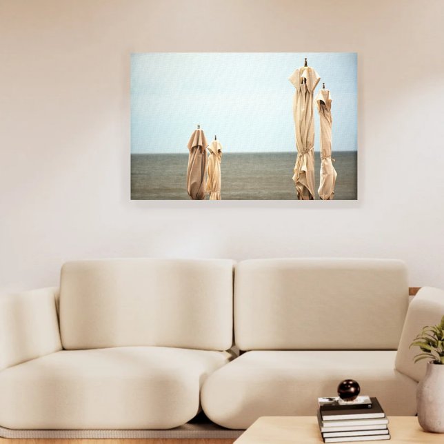 Golden Twilight Fotografie am Strand Leinwanddruck (Von Creator hochgeladen)