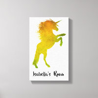 Golden Unicorn Girl's Room