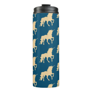 Golden Unicorn Thermosbecher