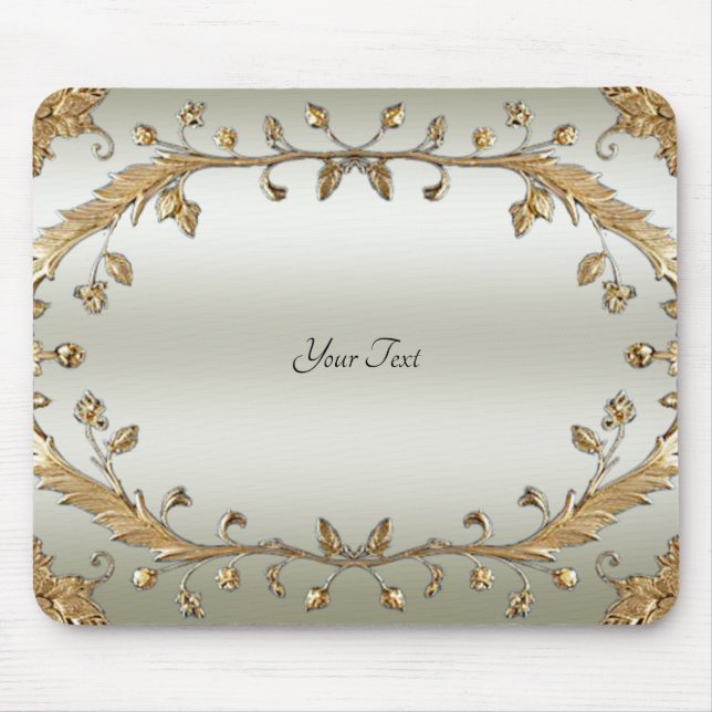 Golden Verziert Mousepad (Vorne)