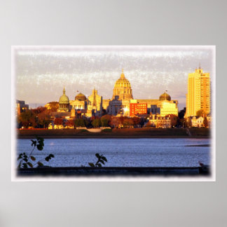 Golden View Harrisburg, Pa Poster