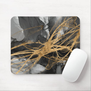 Golden Vortex I Mousepad