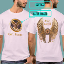 Golden Warrier Angel Wings Pink