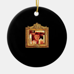 Golden Whimsigothic Gezeichnet Barrymore Keramik Ornament