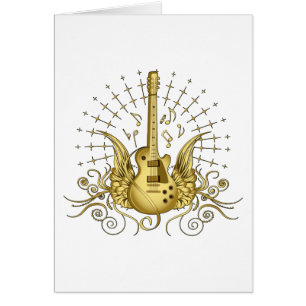 Golden Winged Guitar