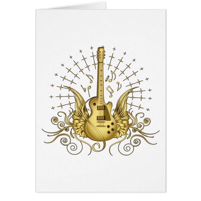 Golden Winged Guitar (Vorne)