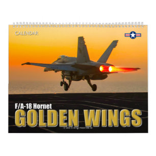 GOLDEN WINGS - F/A-18 Hornet Kalender