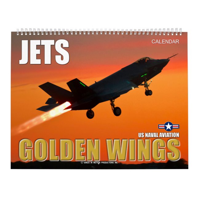 GOLDEN WINGS JETS - Naval Aviation Kalender (Titelbild)