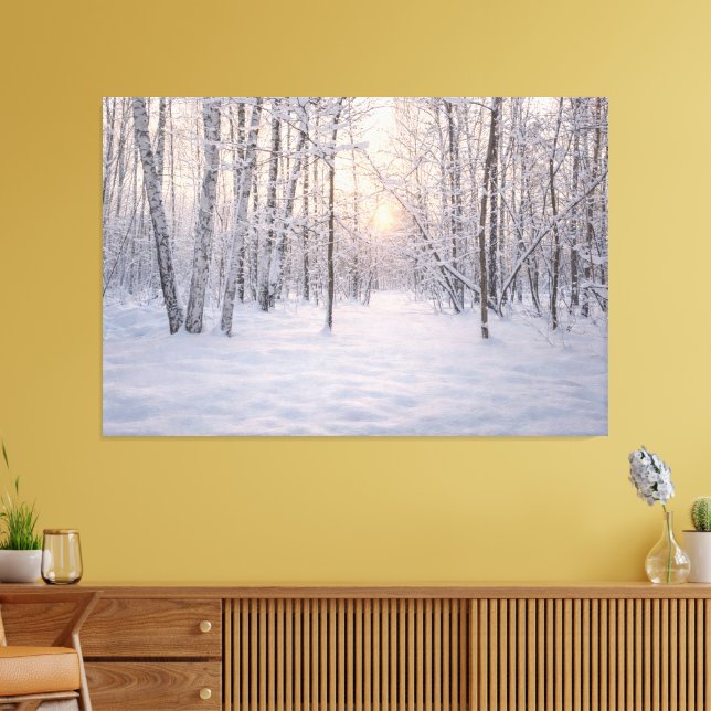 Golden_winter_light Leinwanddruck (Insitu (Wohnzimmer))