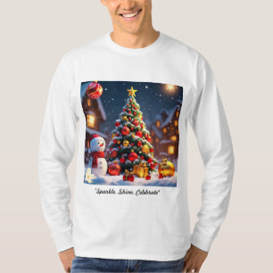 "Golden Winter Wonderland" T-Shirt