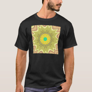 gOLDEN YELLOW Afrikanisches Stammesmuster T-Shirt