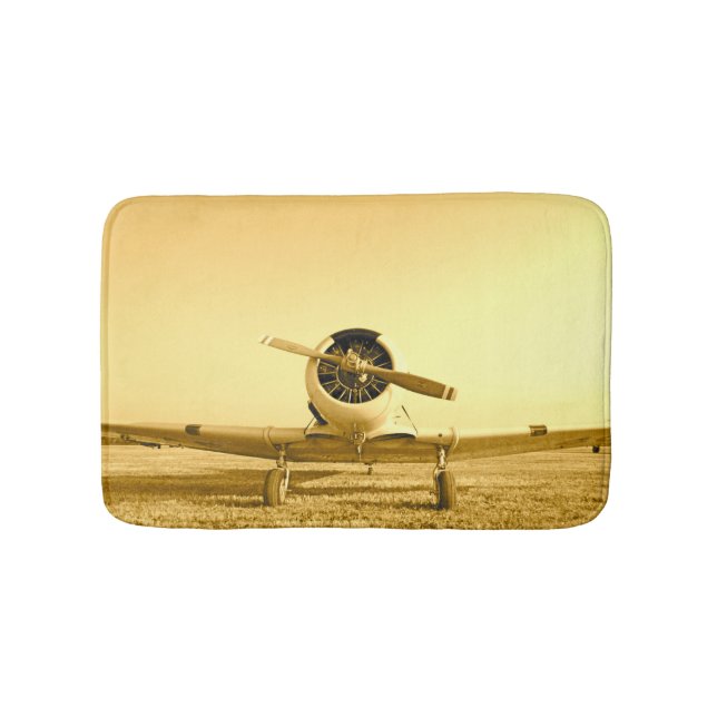Golden Yellow Antiplane Badematte (Vorderseite)