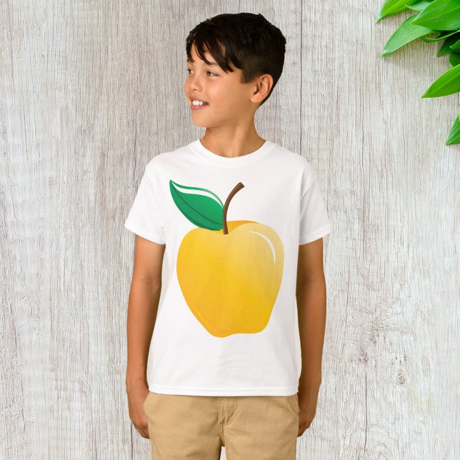 Golden Yellow Apfel T-Shirt (Von Creator hochgeladen)