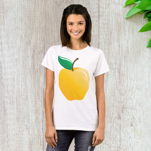 Golden Yellow Apfel T-Shirt